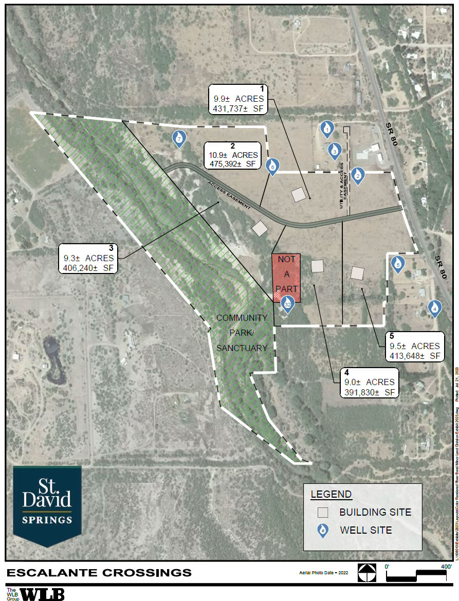 Escalante Crossing map