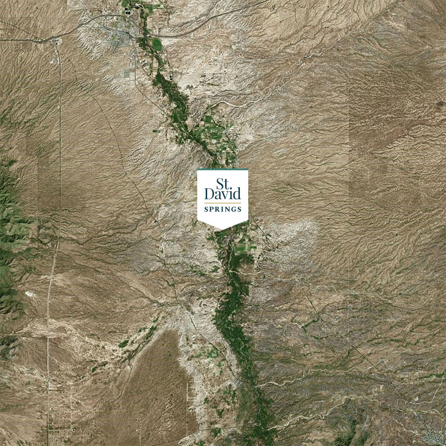 St David Springs Map